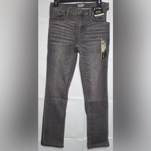 Boys' Super Stretch Super Skinny Fit Jeans- art class Black Distressed 12